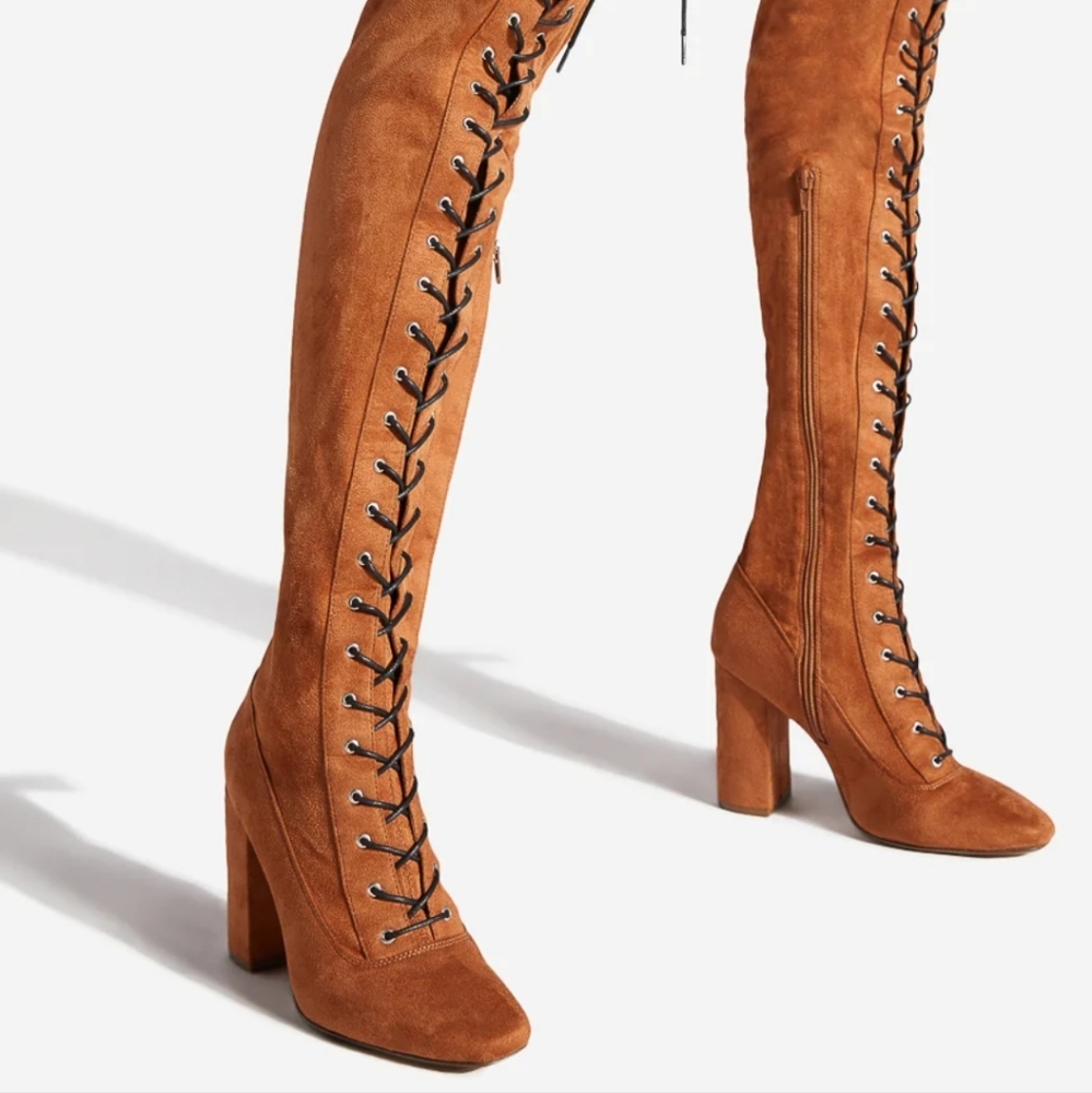 Size 6.5 wide calf boots